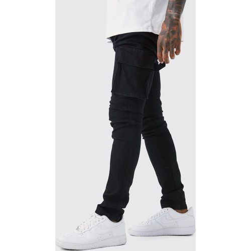 Jeans Cargo Skinny Fit Stretch stile Carpenter - boohoo - Modalova