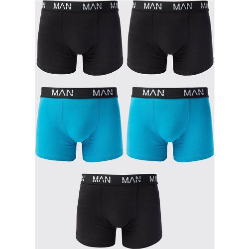 Boxer misti Man Dash - set di 5 paia - boohoo - Modalova