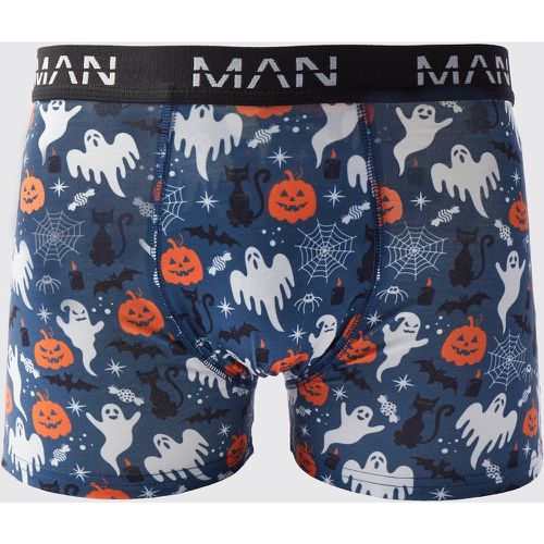 Boxer di Halloween con stampa spettrale - boohoo - Modalova