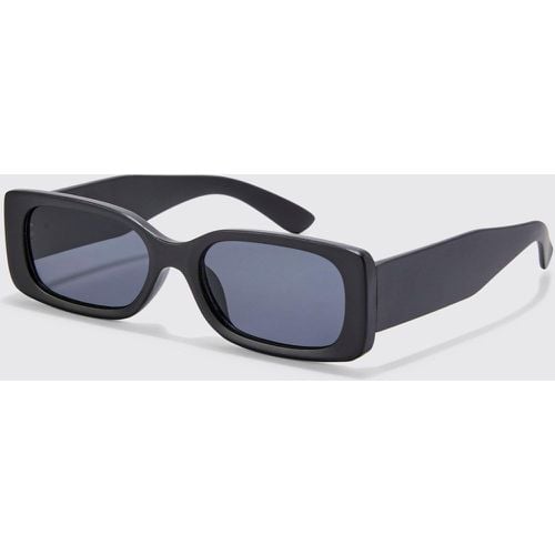 Gafas De Sol Mate Rectangulares - boohoo - Modalova