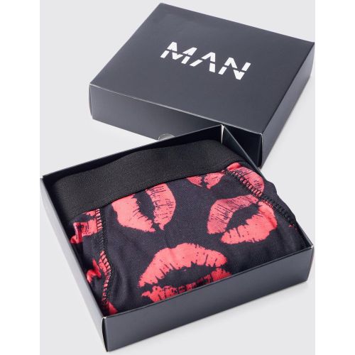 Set De Regalo Con Bóxers Y Labios - boohoo - Modalova