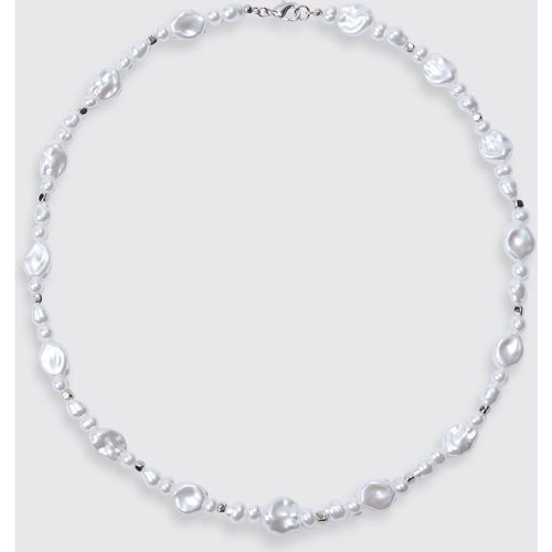 Collana di perle, Bianco - boohoo - Modalova