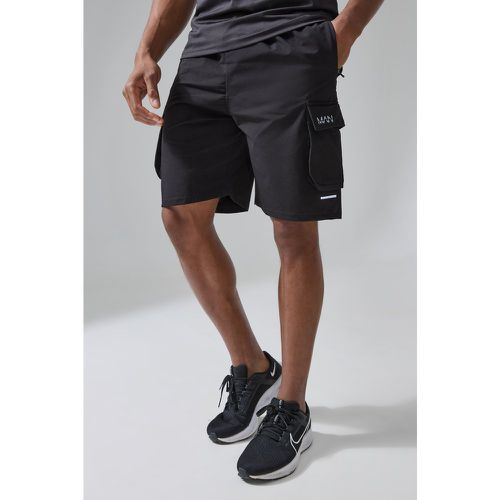 Pantalón Corto Man Active Cargo Reflectante - boohoo - Modalova