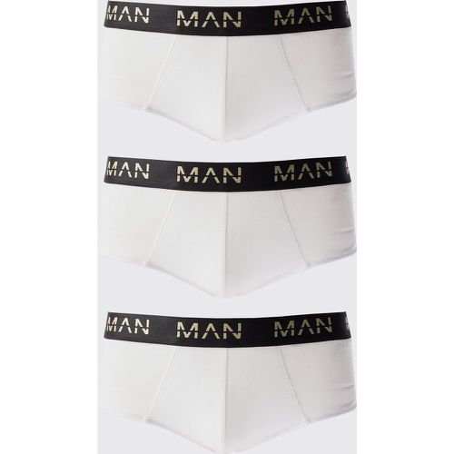 Slip Man Dash color oro color oro - set di 3 paia - boohoo - Modalova