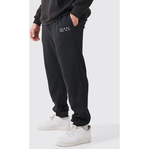 Pantalón Deportivo Plus Con Letras Man - boohoo - Modalova