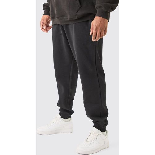 Pantaloni tuta Plus Size Man Dash Slim Fit neri - boohoo - Modalova