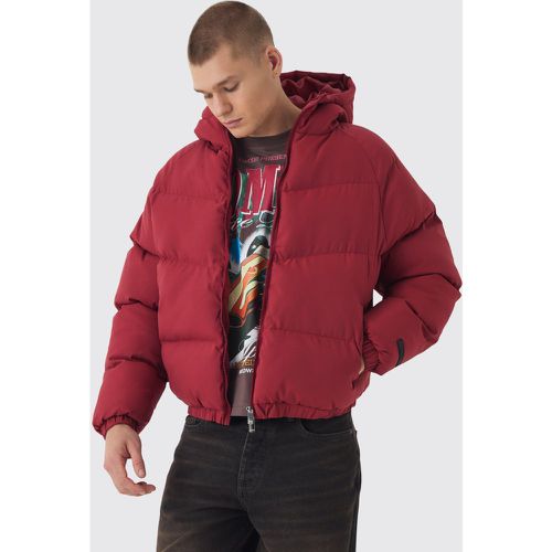 Cappotto piumino Man Regular Fit con cappuccio - boohoo - Modalova