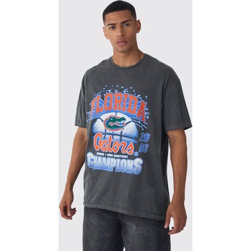 Camiseta Oversize Con Estampado De Florida Gators - boohoo - Modalova