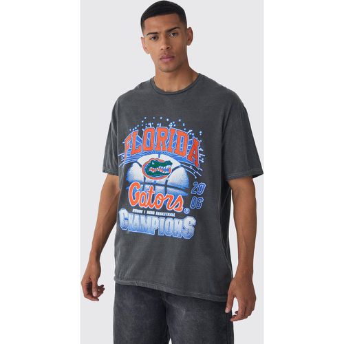 Oversized Florida Gators License T-Shirt - boohoo - Modalova