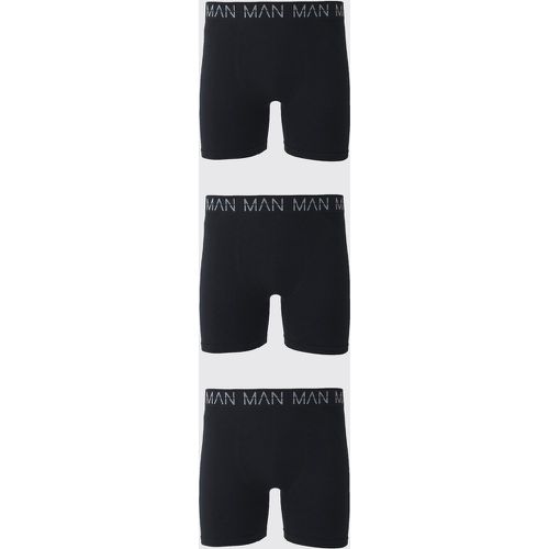 Boxer lunghi Man Active senza cuciture da 7 pollici - set di 3 paia - boohoo - Modalova