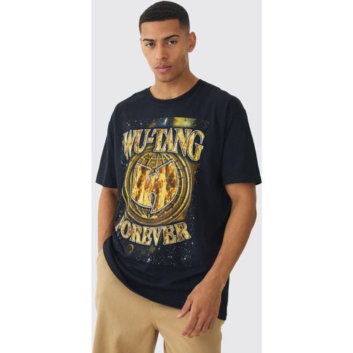 Camiseta Oversize Con Estampado De Wu Tang Band - boohoo - Modalova