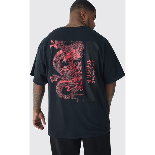 Plus Oversized Dragon Graphic T-shirt - boohoo - Modalova