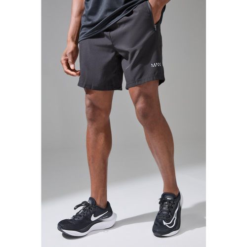 Pantalón Corto Man Active Elástico De Tela - boohoo - Modalova