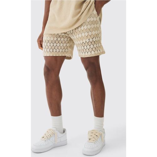 Bermudas De Jacquard Con Cintura Elástica - boohoo - Modalova