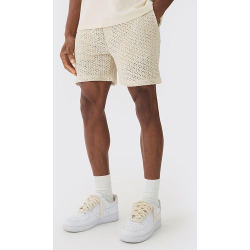 Bermudas De Croché Con Cintura Elástica - boohoo - Modalova