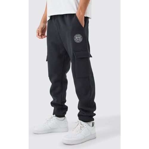 Pantalón Deportivo Man Cargo Ajustado - boohoo - Modalova