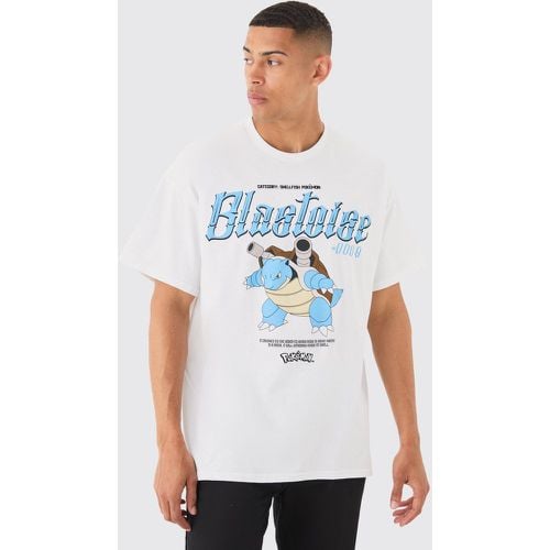 Camiseta Oversize Con Estampado De Pokemon Blastoise - boohoo - Modalova