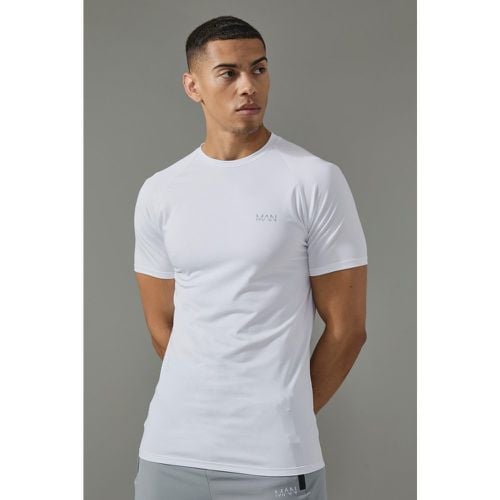 Camiseta Man Active Ajustada Al Músculo - boohoo - Modalova