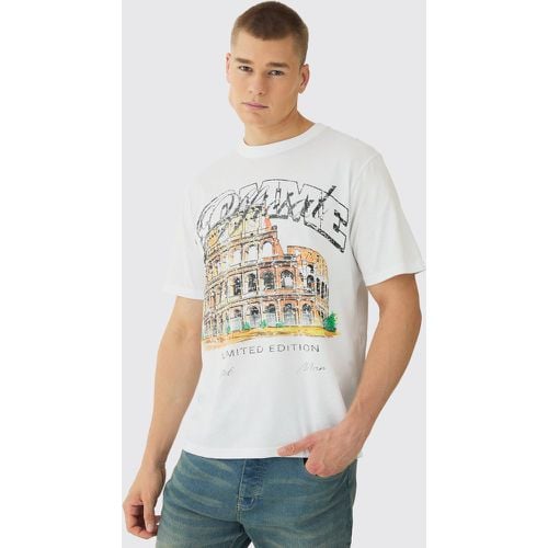 Camiseta Con Estampado Homme De Paisaje - boohoo - Modalova