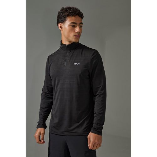 Giacca leggera Man Active per alta performance con zip corta - boohoo - Modalova