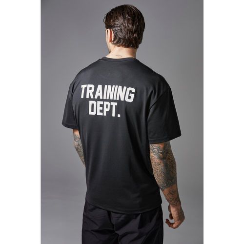 T-shirt oversize Training Dept per alta performance - boohoo - Modalova