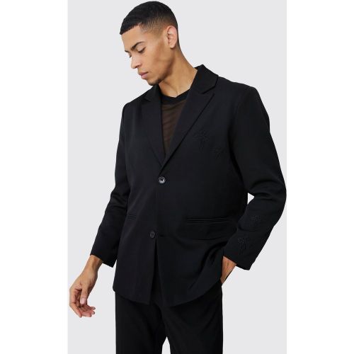 Blazer dritto con applique a croce - boohoo - Modalova