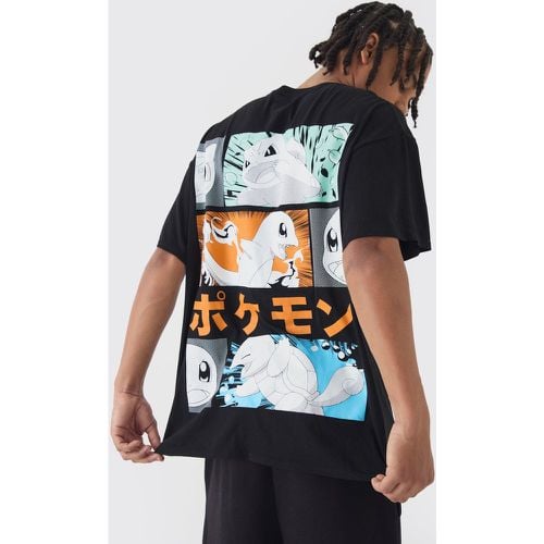 Camiseta Oversize Con Cuello Extendido Y Estampado De Pokemon - boohoo - Modalova