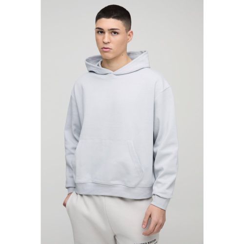 Sudadera Oversize Recta Gruesa Con Capucha Súper Limpia - boohoo - Modalova