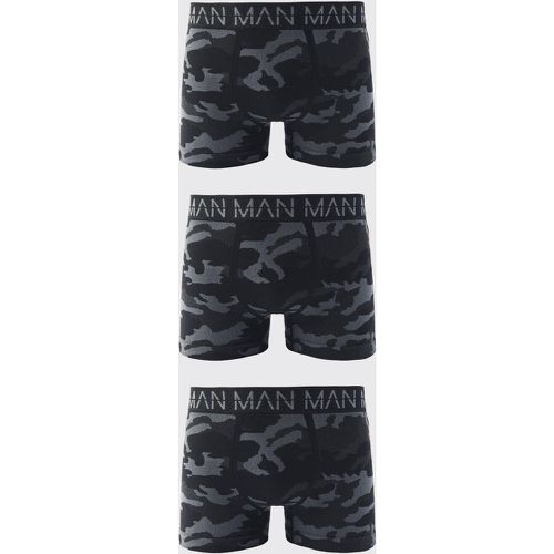 Pack De 3 Bóxers Man Active De Camuflaje Sin Costuras - boohoo - Modalova