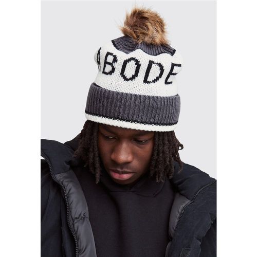 Gorro Con Pompón, Negro - boohoo - Modalova