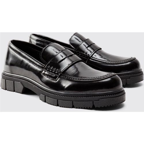 Mocasines Con Suela Dentada, Negro - boohoo - Modalova