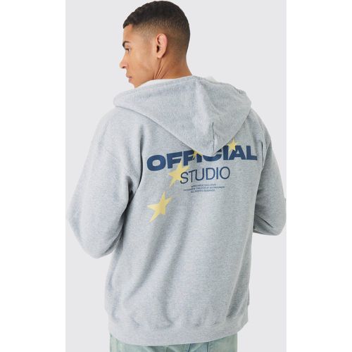 Sudadera Con Capucha Y Cremallera Official Studio - boohoo - Modalova