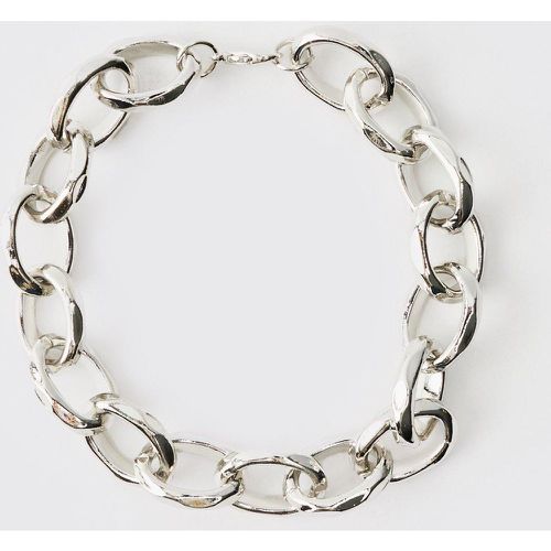 Bracciale a catena color argento - boohoo - Modalova