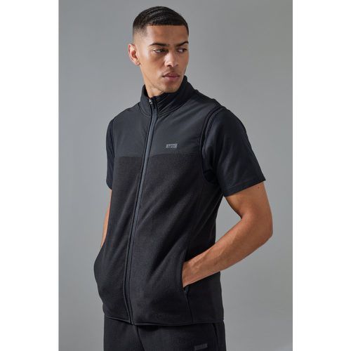 Giacca smanicata Man Active in fleece - boohoo - Modalova