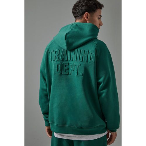 Sudadera Man Active Oversize Con Capucha Y Estampado Training Dept - boohoo - Modalova