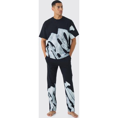 Set da casa oversize stile Graffiti stile Graffiti - boohoo - Modalova