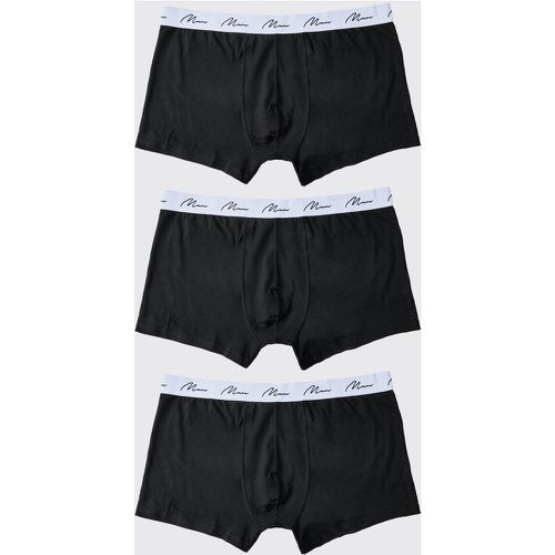 Boxer medi Plus Size Man Dash - set di 3 paia - boohoo - Modalova