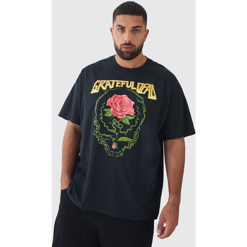 Camiseta Plus Con Estampado De Grateful Dead - boohoo - Modalova