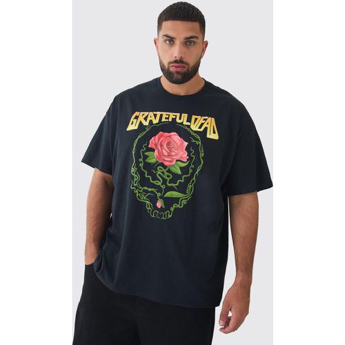 T-shirt Plus Size ufficiale Grateful Dead con stampa - boohoo - Modalova