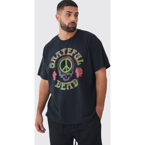 Camiseta Plus Con Estampado De Grateful Dead - boohoo - Modalova