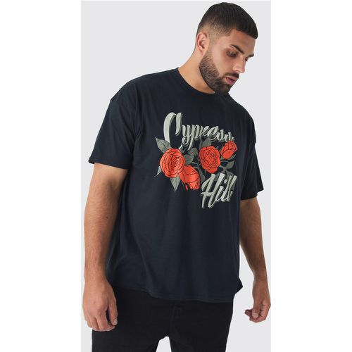 T-shirt Plus Size ufficiale con stampa Cypress Hill - boohoo - Modalova