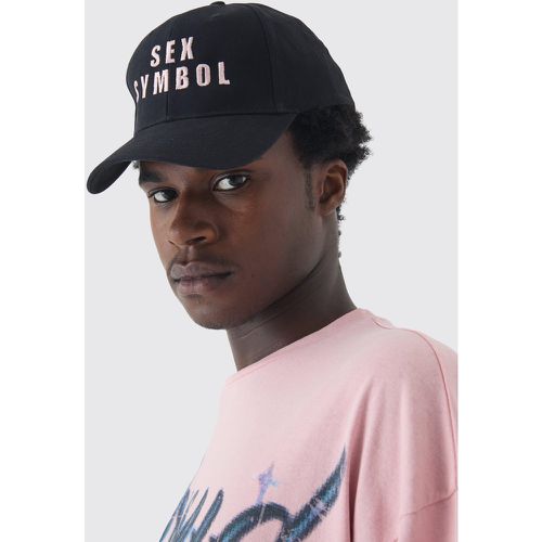 Gorra Negra Con Bordado Del Orgullo - boohoo - Modalova