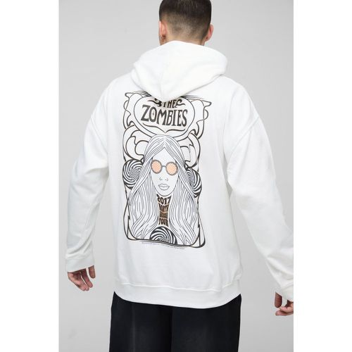 Sudadera Oversize Con Capucha Y Estampado De The Zombies Band - boohoo - Modalova