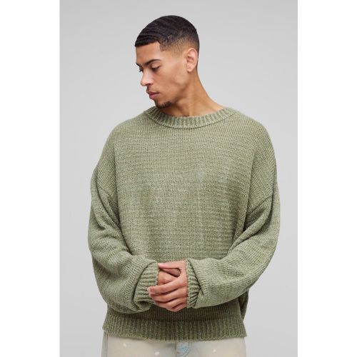 Maglione oversize in bouclé in acrilico - boohoo - Modalova