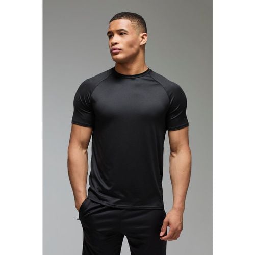 T-shirt Man Active leggera Essentials Gym Regular Fit con maniche raglan - boohoo - Modalova