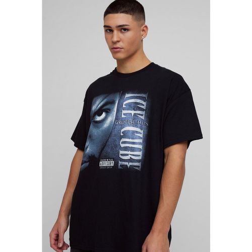 Camiseta Oversize Con Estampado De Ice Cube - boohoo - Modalova