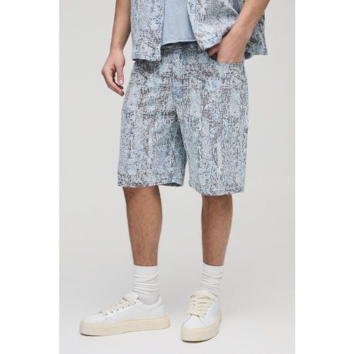 Pantaloncini rilassati stile arazzo - boohoo - Modalova