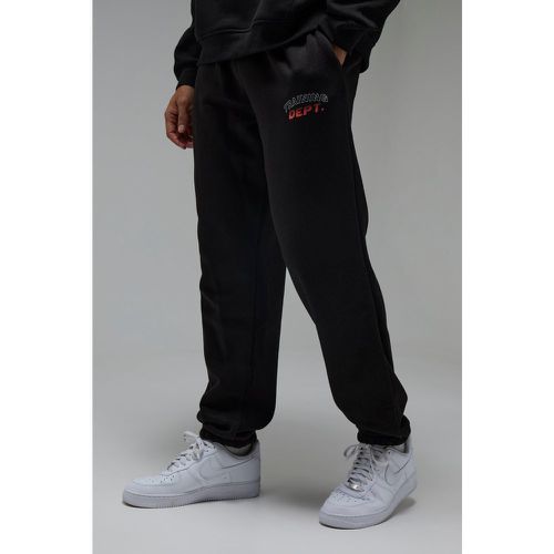 Pantaloni tuta oversize Man Active Training Dept - boohoo - Modalova