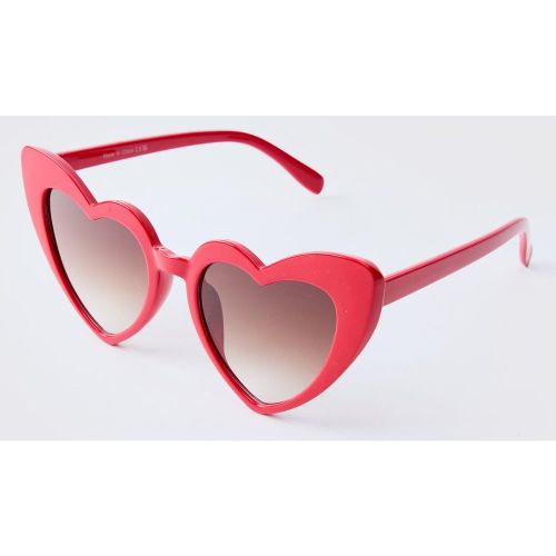 Gafas De Sol De Plástico Con Forma De Corazón - boohoo - Modalova