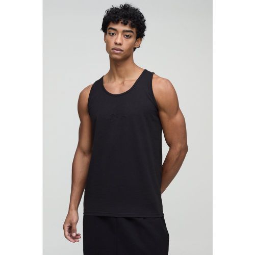 Canotta Basic con ricamo di firma BM - boohoo - Modalova